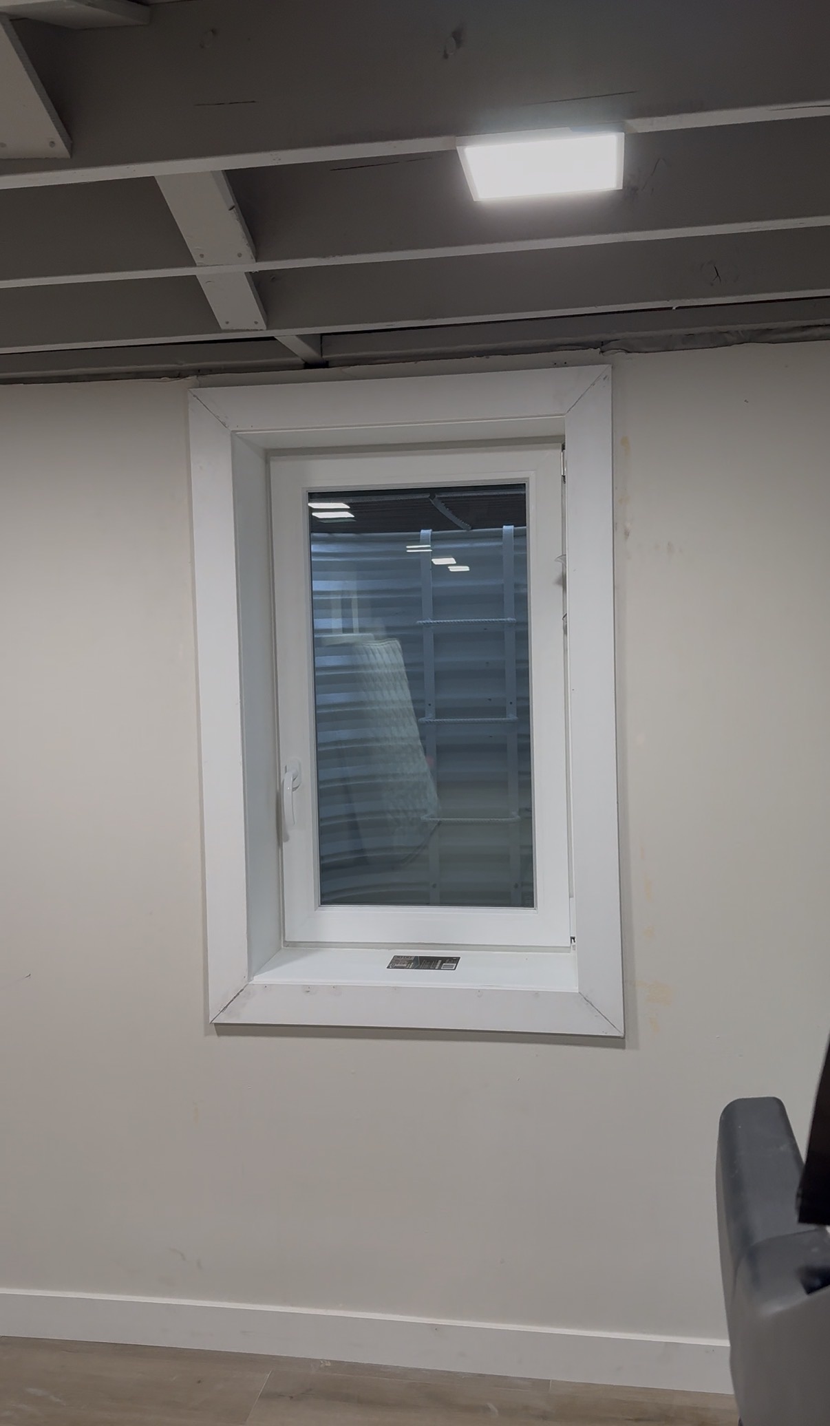 Egress window install